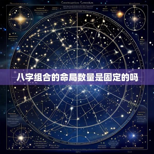 八字组合的命局数量是固定的吗