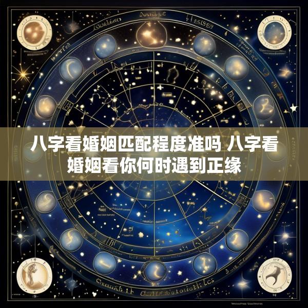 八字看婚姻匹配程度准吗 八字看婚姻看你何时遇到正缘