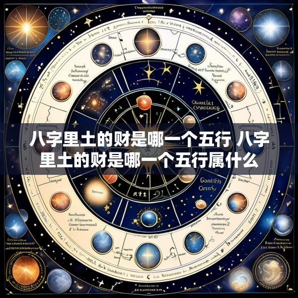 八字里土的财是哪一个五行 八字里土的财是哪一个五行属什么