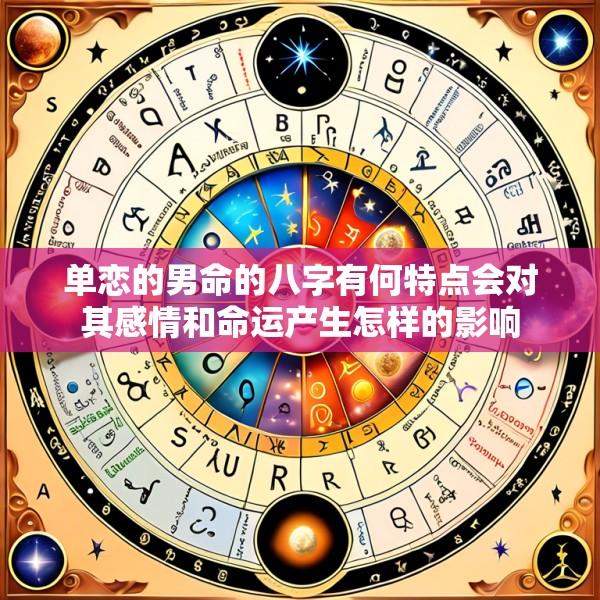 单恋的男命的八字有何特点会对其感情和命运产生怎样的影响