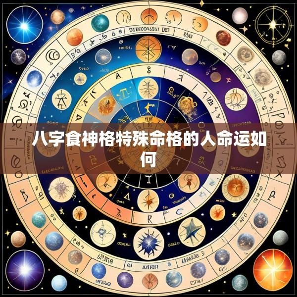 八字食神格特殊命格的人命运如何