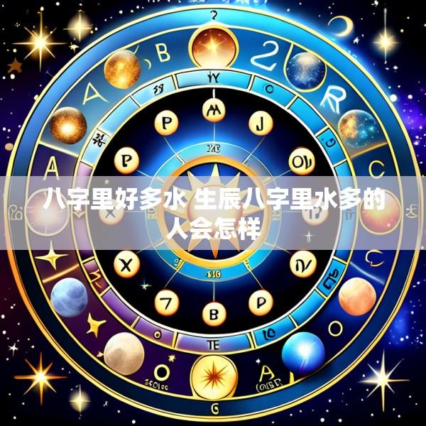 八字里好多水 生辰八字里水多的人会怎样