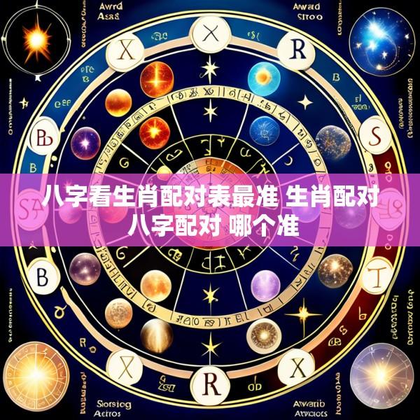 八字看生肖配对表最准 生肖配对 八字配对 哪个准