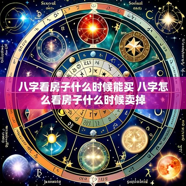 八字看房子什么时候能买 八字怎么看房子什么时候卖掉