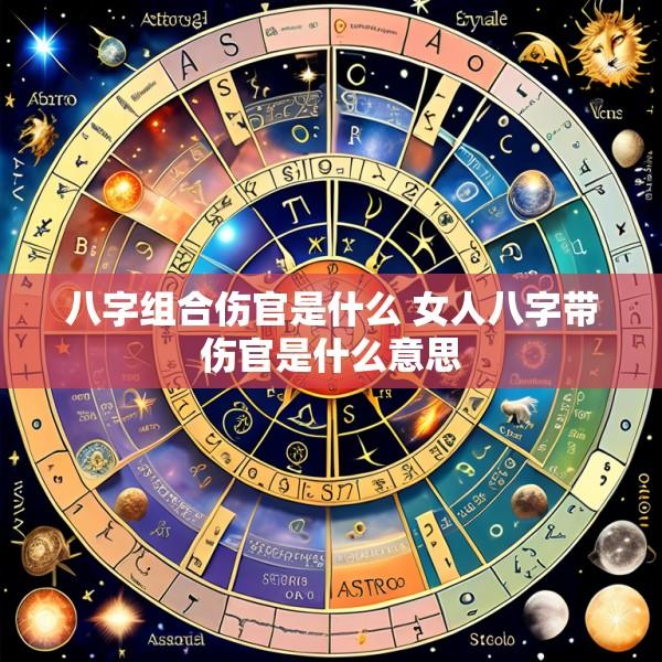 八字组合伤官是什么 女人八字带伤官是什么意思