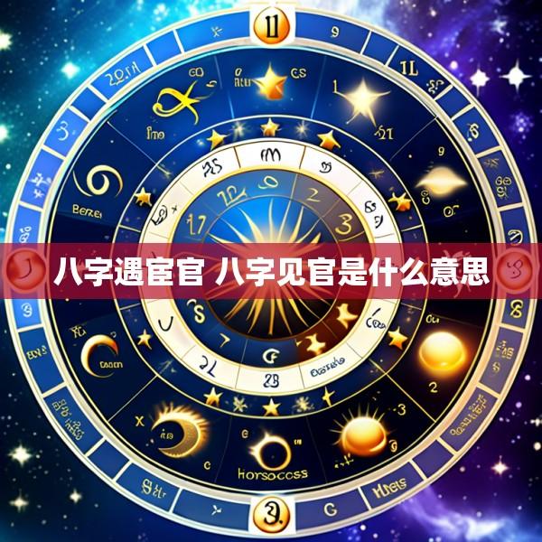 八字遇宦官 八字见官是什么意思