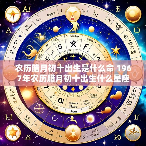 农历腊月初十出生是什么命 1967年农历腊月初十出生什么星座