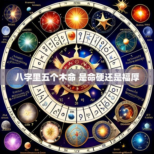 八字里五个木命 是命硬还是福厚