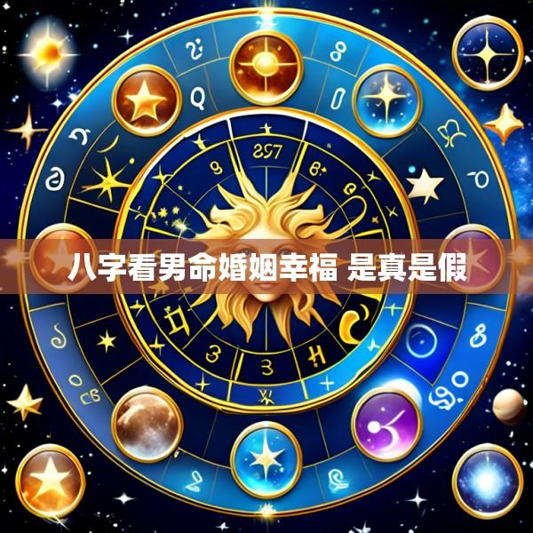 八字看男命婚姻幸福 是真是假