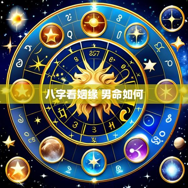 八字看姻缘 男命如何
