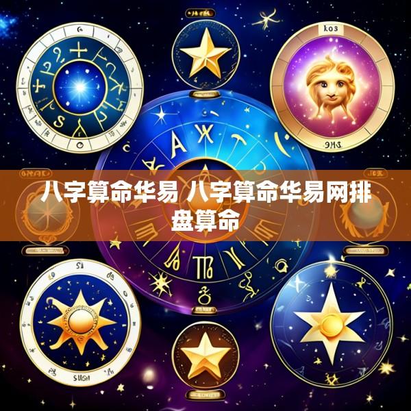 八字算命华易 八字算命华易网排盘算命