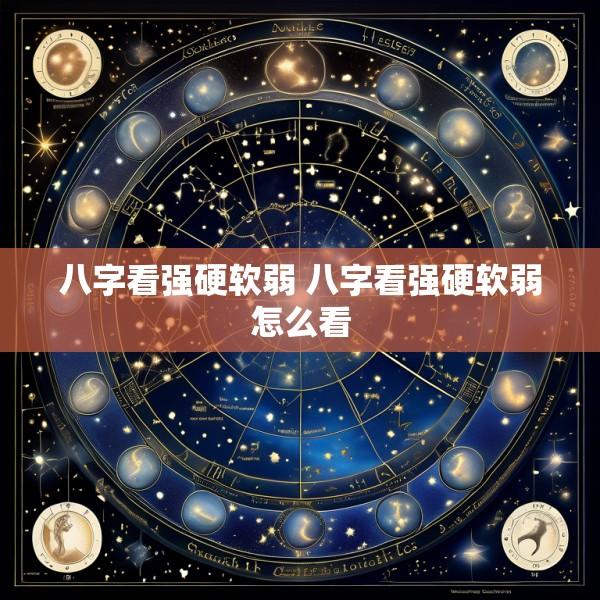 八字看强硬软弱 八字看强硬软弱怎么看