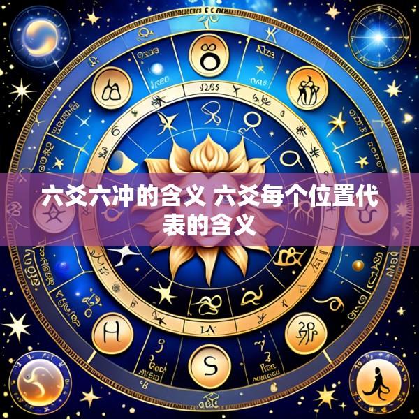 六爻六冲的含义 六爻每个位置代表的含义