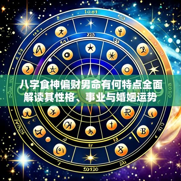 八字食神偏财男命有何特点全面解读其性格、事业与婚姻运势
