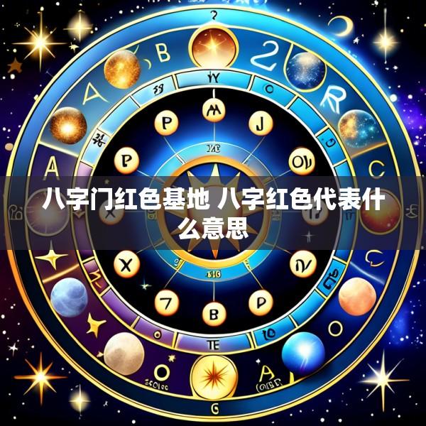 八字门红色基地 八字红色代表什么意思