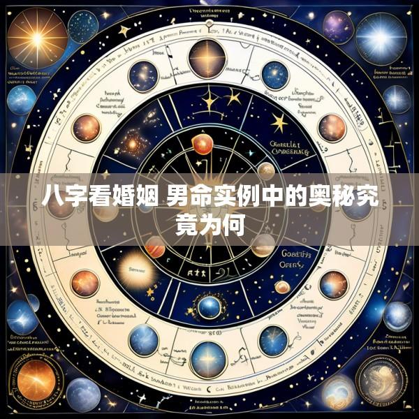 八字看婚姻 男命实例中的奥秘究竟为何