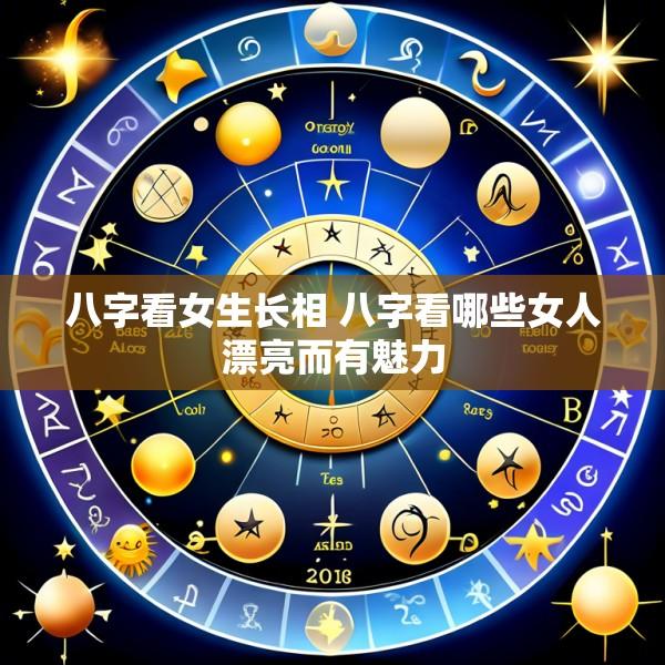 八字看女生长相 八字看哪些女人漂亮而有魅力
