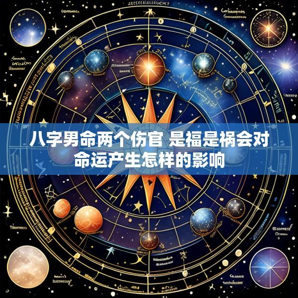 八字男命两个伤官 是福是祸会对命运产生怎样的影响