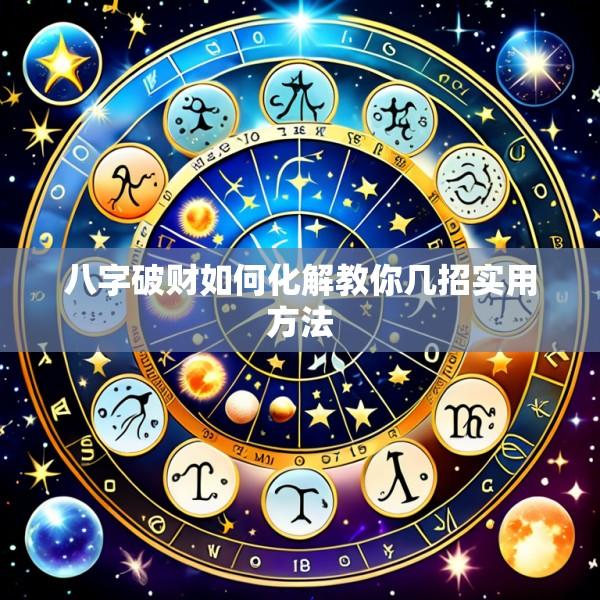 八字破财如何化解教你几招实用方法