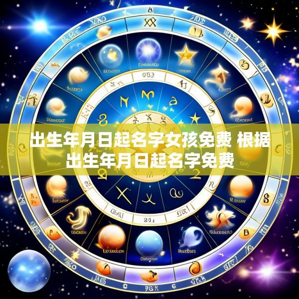 出生年月日起名字女孩免费 根据出生年月日起名字免费