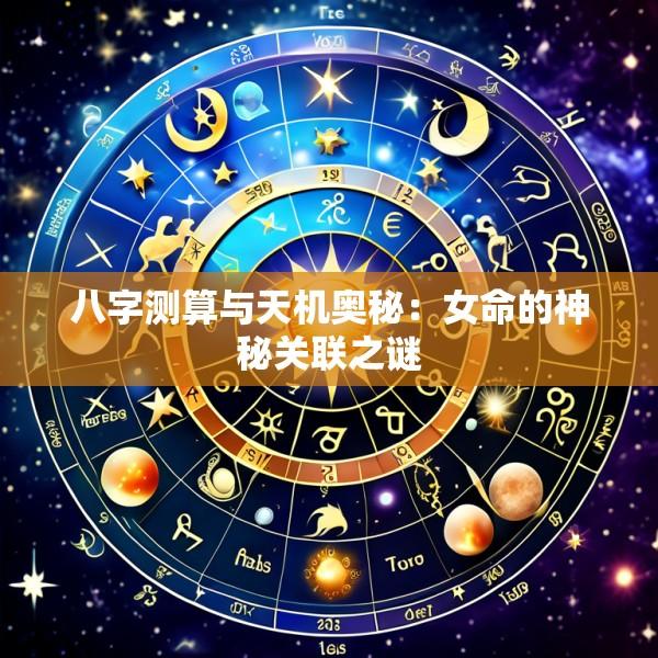 八字测算与天机奥秘：女命的神秘关联之谜