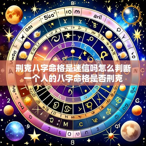 刑克八字命格是迷信吗怎么判断一个人的八字命格是否刑克