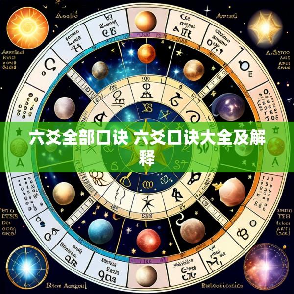六爻全部口诀 六爻口诀大全及解释