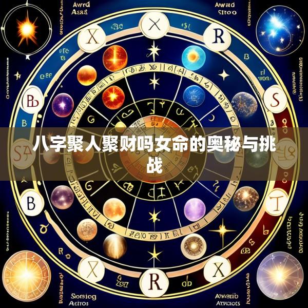 八字聚人聚财吗女命的奥秘与挑战