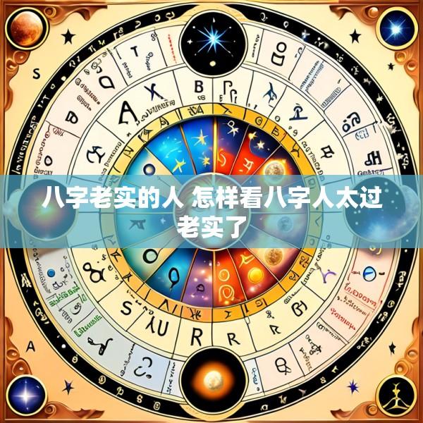 八字老实的人 怎样看八字人太过老实了