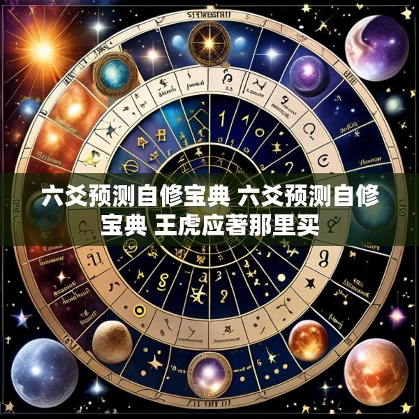 六爻预测自修宝典 六爻预测自修宝典 王虎应著那里买