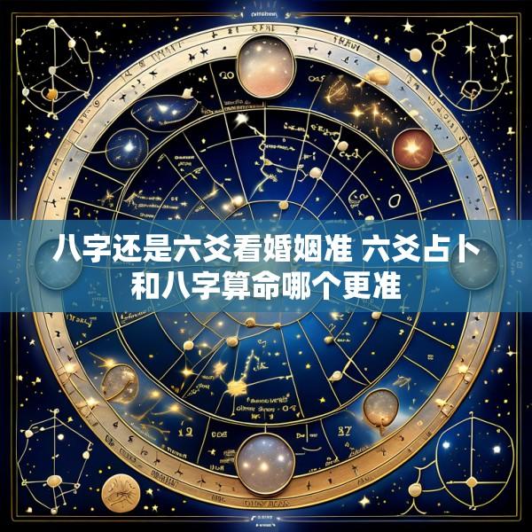 八字还是六爻看婚姻准 六爻占卜和八字算命哪个更准