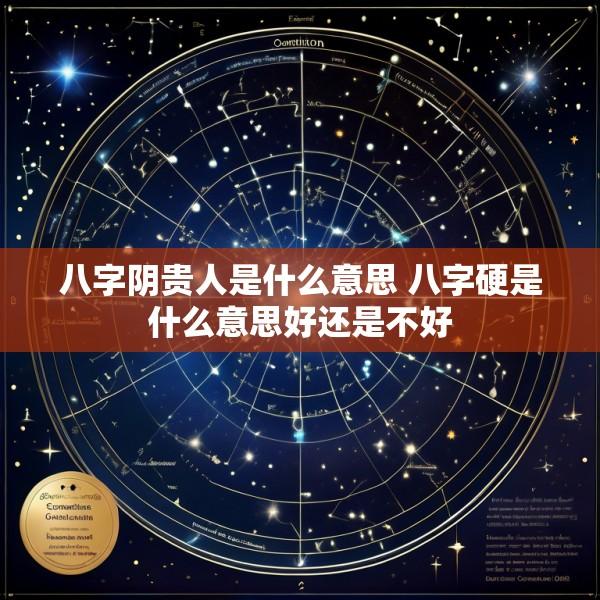 八字阴贵人是什么意思 八字硬是什么意思好还是不好