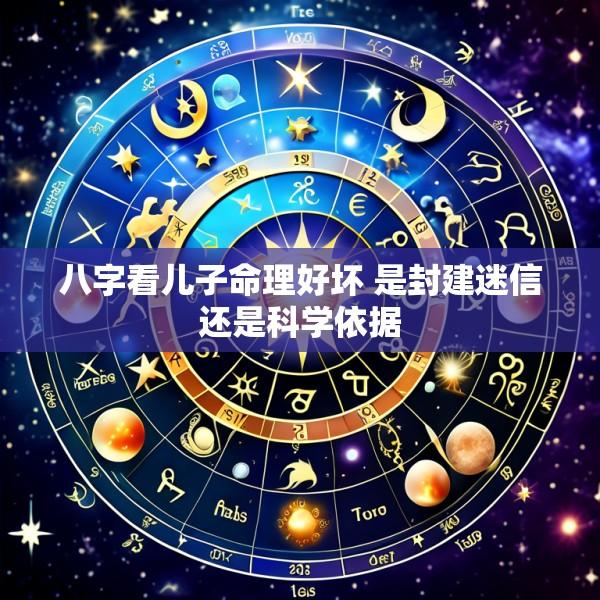 八字看儿子命理好坏 是封建迷信还是科学依据