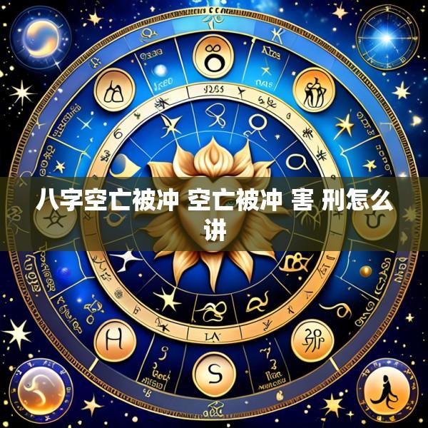八字空亡被冲 空亡被冲 害 刑怎么讲