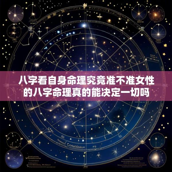 八字看自身命理究竟准不准女性的八字命理真的能决定一切吗