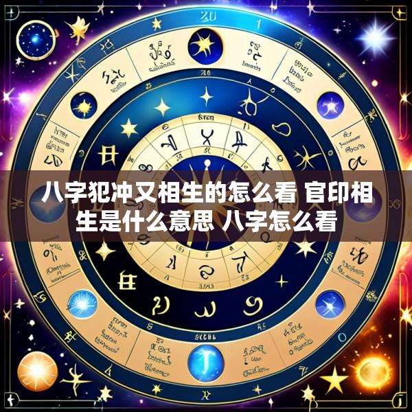 八字犯冲又相生的怎么看 官印相生是什么意思 八字怎么看