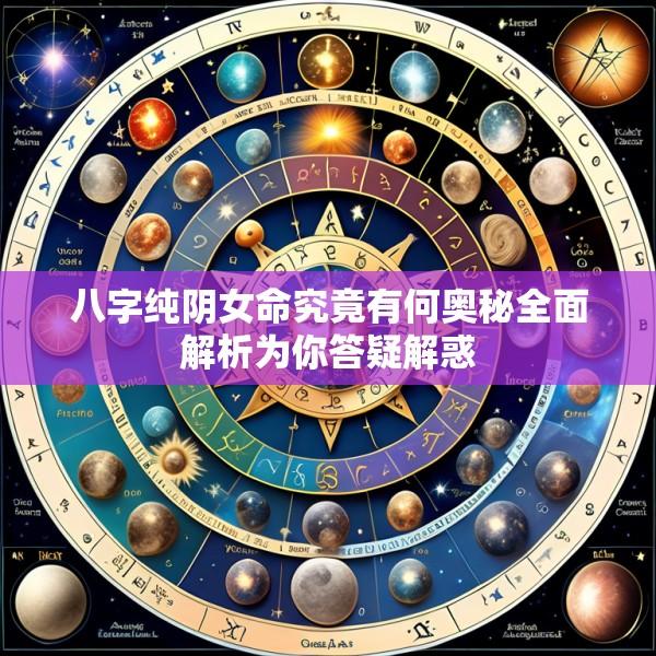 八字纯阴女命究竟有何奥秘全面解析为你答疑解惑