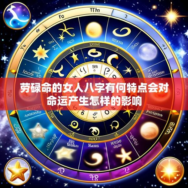 劳碌命的女人八字有何特点会对命运产生怎样的影响