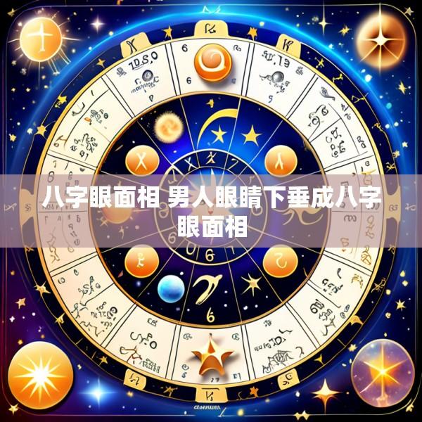 八字眼面相 男人眼睛下垂成八字眼面相