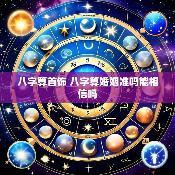 八字算首饰 八字算婚姻准吗能相信吗