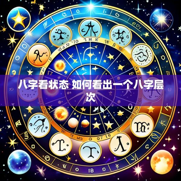八字看状态 如何看出一个八字层次