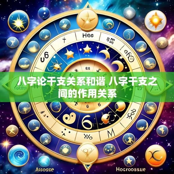 八字论干支关系和谐 八字干支之间的作用关系