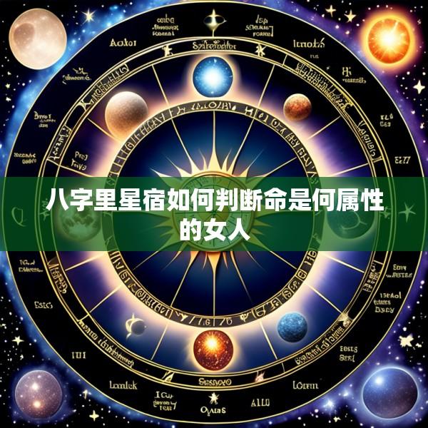 八字里星宿如何判断命是何属性的女人