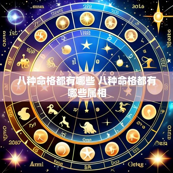 八种命格都有哪些 八种命格都有哪些属相