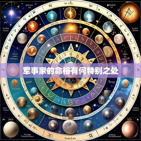 军事家的命格有何特别之处