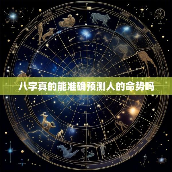八字真的能准确预测人的命势吗