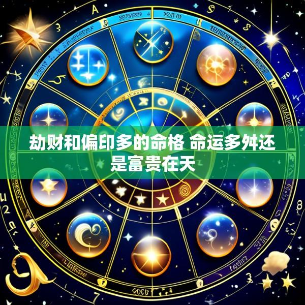 劫财和偏印多的命格 命运多舛还是富贵在天