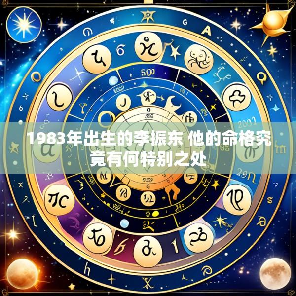 1983年出生的李振东 他的命格究竟有何特别之处