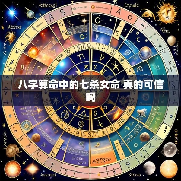 八字算命中的七杀女命 真的可信吗