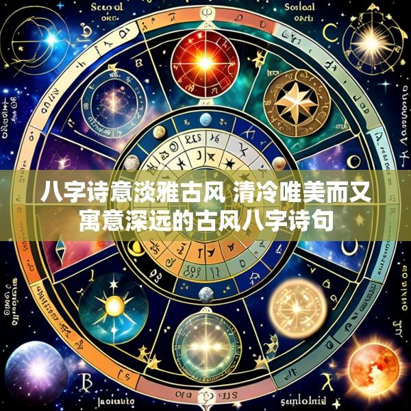八字诗意淡雅古风 清冷唯美而又寓意深远的古风八字诗句